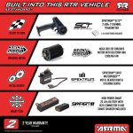 1/16 QUAKE GROM 4X4 RTR Brushed Monster Truck (Battery & Charger Included), Red - Image 45