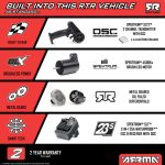 1/14 TYPHON GROM 223S DSC 4X4 RTR Brushless Buggy, Blue (Battery & Charger Included) - Image 16