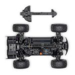 1/16 MINI KRATON 3S DSC 4X4 RTR Brushless Speed Truck, Black/Red - Image 23