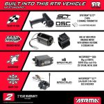 1/8 TYPHON MEGA 665 4X4 RTR Brushed Buggy, Blue - Image 84