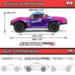 1/10 SENTON 223S DSC 4X4 RTR Brushless Short Course Truck, Yellow - Image 71