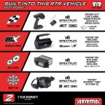 1/8 INFRACTION 223S DSC 4X4 RTR Brushless All-Road Street Bash Truck, Blue/Red - Image 48