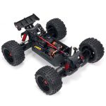 1/10 OUTCAST 4S 4X4 RTR Brushless Stunt Truck, Gun Metal - Image 37