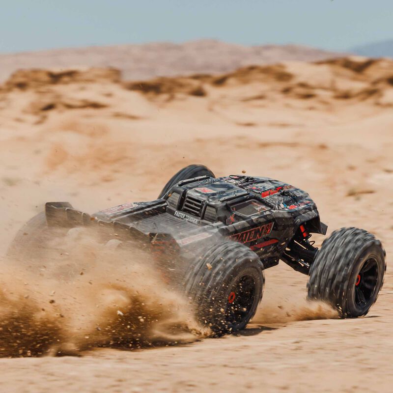 ARA5808V2T1_A21_6IR5OZ6O.jpg 1/5 KRATON 8S EXB AVC 4X4 RTR Brushless Speed Truck, Black - Image 1