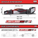 1/7 LIMITLESS 8S AVC 4X4 RTR Brushless Street Speed, Red/Black - Image 56