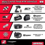 1/8 KRATON 6S EXB 4X4 RTR Brushless Speed Truck, BLACK - Image 24